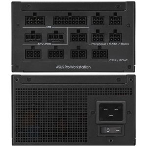 ASUS Pro WS Platinum, 80 PLUS Platinum power supply, modular, ATX 3.1, PCIe 5.1 - 1600 Watt