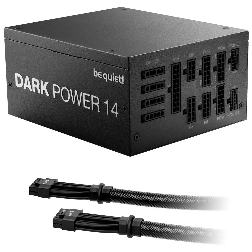 be quiet! Dark Power 14 80 PLUS Titanium Power Supply, ATX 3.1, PCIe 5.1 - 1,200 Watts : image 4