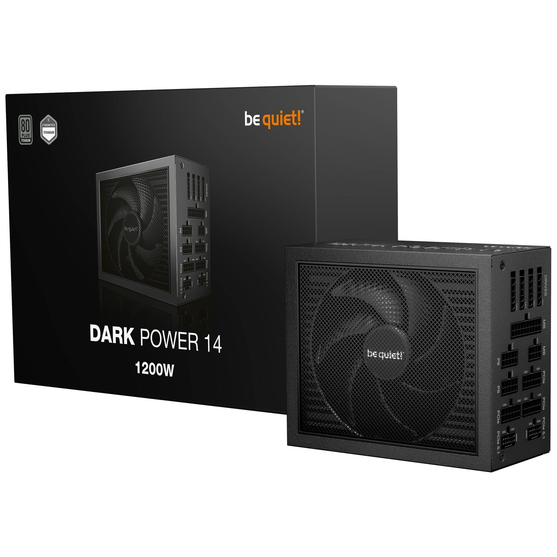 be quiet! Dark Power 14 80 PLUS Titanium Power Supply, ATX 3.1, PCIe 5.1 - 1,200 Watts : image 8