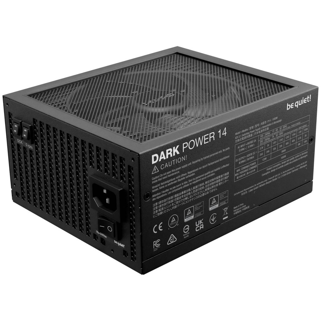 be quiet! Dark Power 14 80 PLUS Titanium Power Supply, ATX 3.1, PCIe 5.1 - 1,000 Watts : image 3