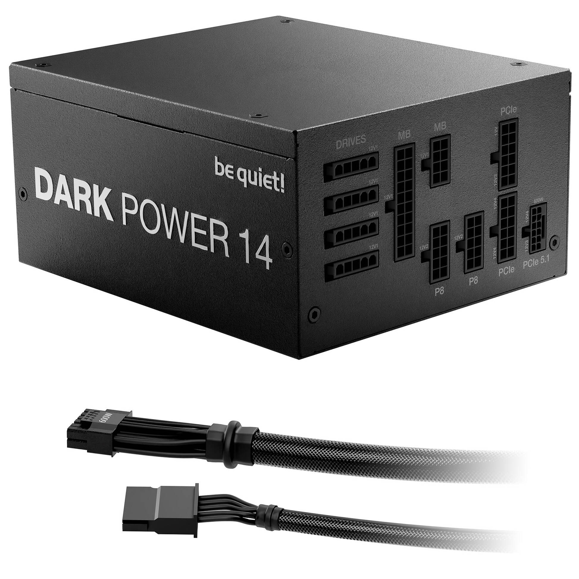 be quiet! Dark Power 14 80 PLUS Titanium Power Supply, ATX 3.1, PCIe 5.1 - 1,000 Watts : image 4