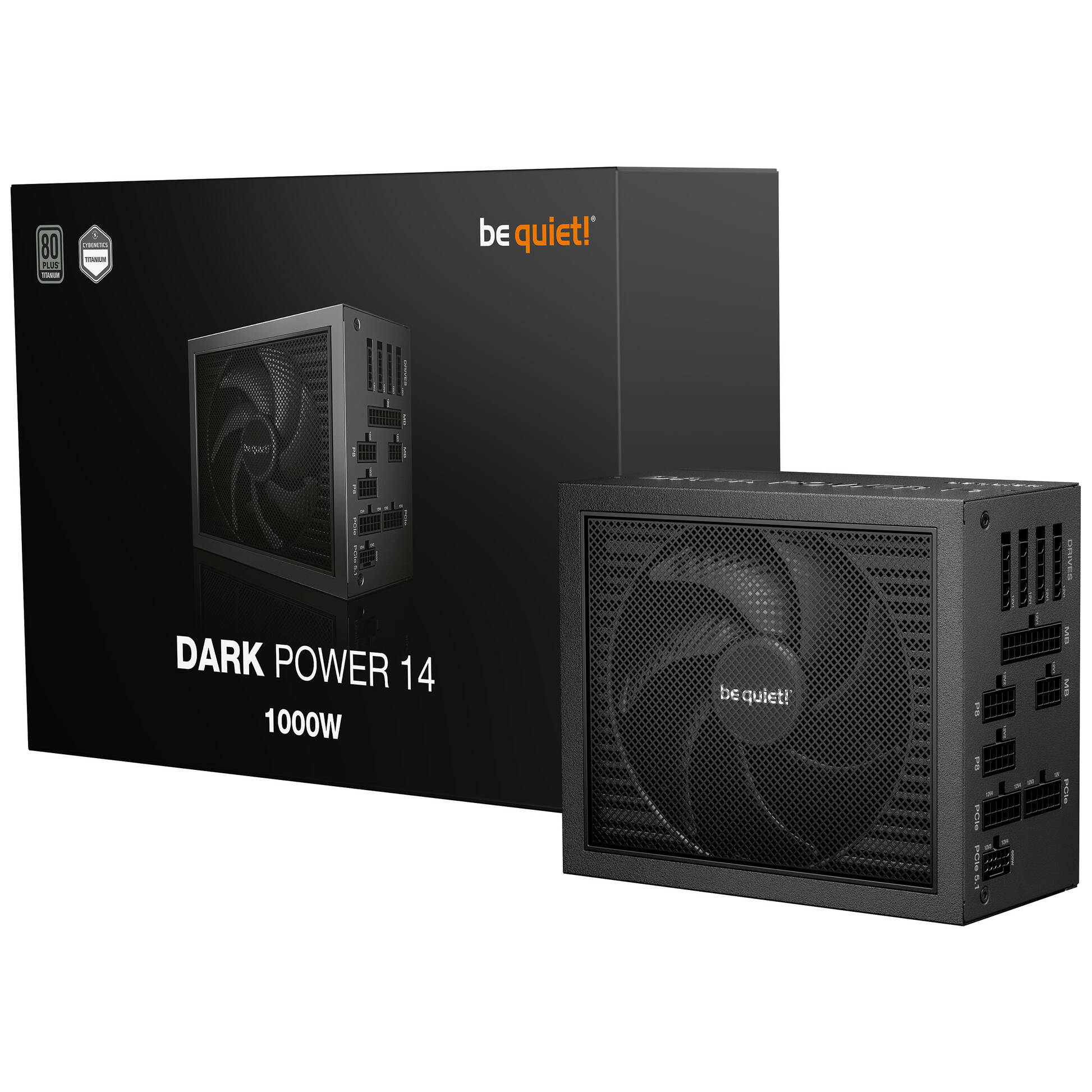 be quiet! Dark Power 14 80 PLUS Titanium Power Supply, ATX 3.1, PCIe 5.1 - 1,000 Watts : image 8