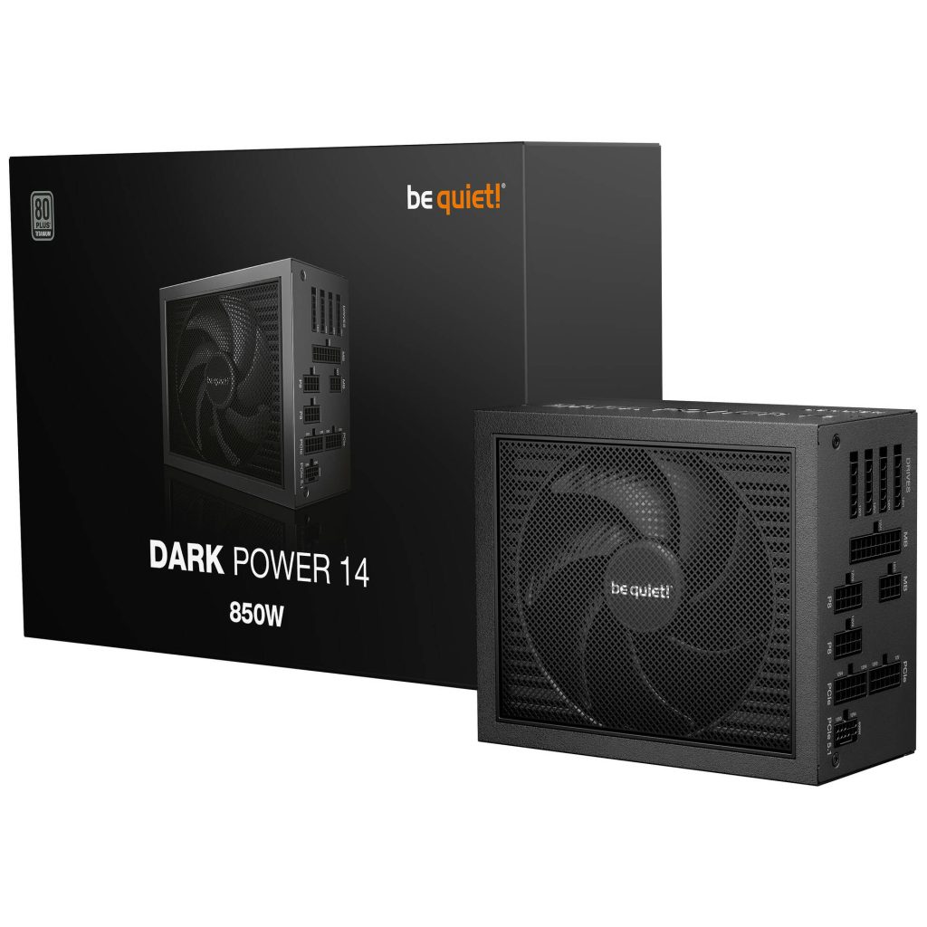 be quiet! Dark Power 14 80 PLUS Titanium Power Supply, ATX 3.1, PCIe 5.1 - 850 Watts : image 8
