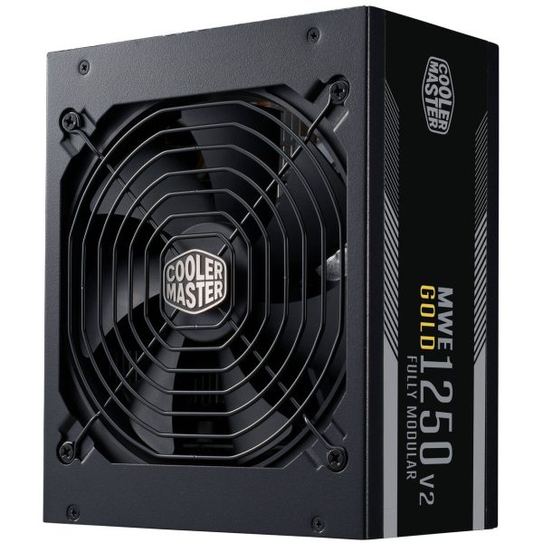 Cooler Master MWE, 80 PLUS Gold power supply, modular, PCIe 5.1 – 1,250 watts, black