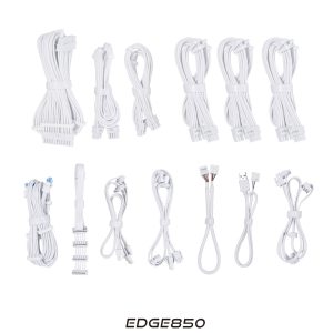 Lian Li EDGE EG0850 80 PLUS Platinum Power Supply, PCIe 5.1, ATX 3.1 - 850 Watt, White