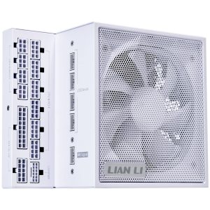 Lian Li EDGE EG0850 80 PLUS Platinum Power Supply, PCIe 5.1, ATX 3.1 - 850 Watt, White