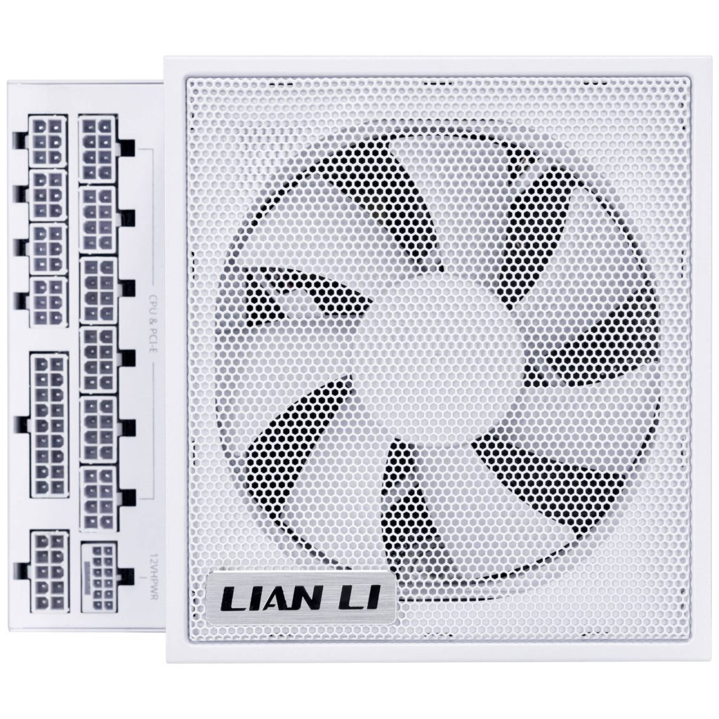 Lian Li EDGE EG0850 80 PLUS Platinum Power Supply, PCIe 5.1, ATX 3.1 - 850 Watt, White