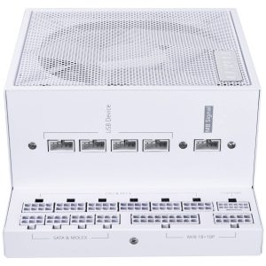 Lian Li EDGE EG0850 80 PLUS Platinum Power Supply, PCIe 5.1, ATX 3.1 - 850 Watt, White