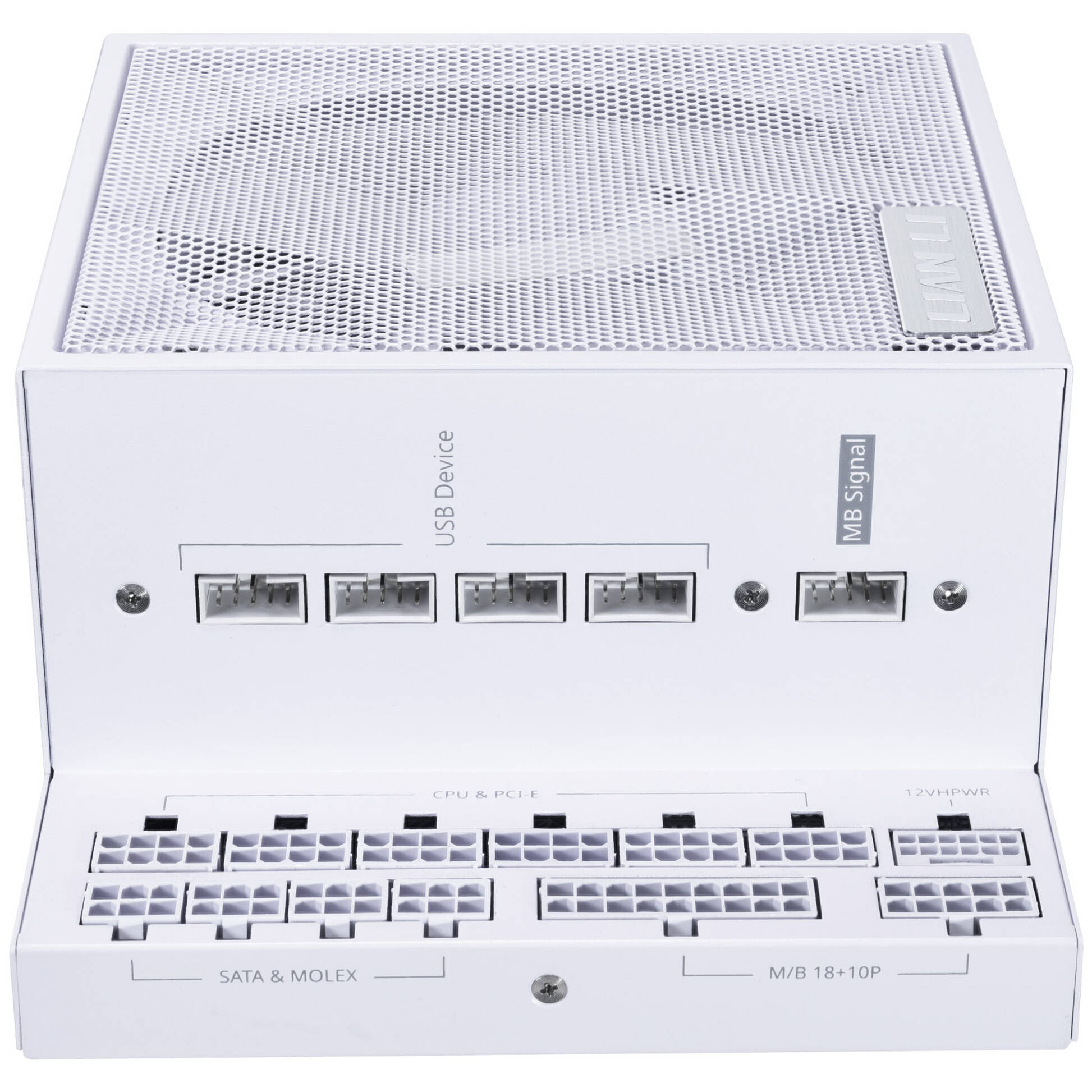 Lian Li EDGE EG0850 80 PLUS Platinum Power Supply, PCIe 5.1, ATX 3.1 - 850 Watt, White