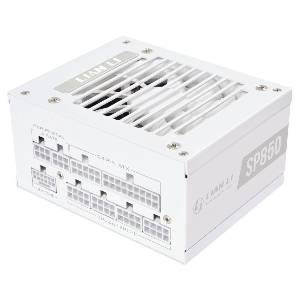 Lian Li SP850 V2 Gold Power Supply, modular, ATX 3.1 - 850 Watt, white