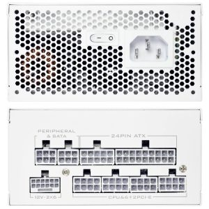 Lian Li SP850 V2 Gold Power Supply, modular, ATX 3.1 - 850 Watt, white