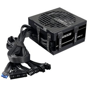 Lian Li RB Series 80 PLUS Bronze Power Supply, semi-modular, PCIe 5.1, ATX 3.1 - 650 watts, black