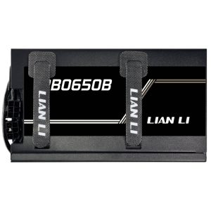 Lian Li RB Series 80 PLUS Bronze Power Supply, semi-modular, PCIe 5.1, ATX 3.1 - 650 watts, black