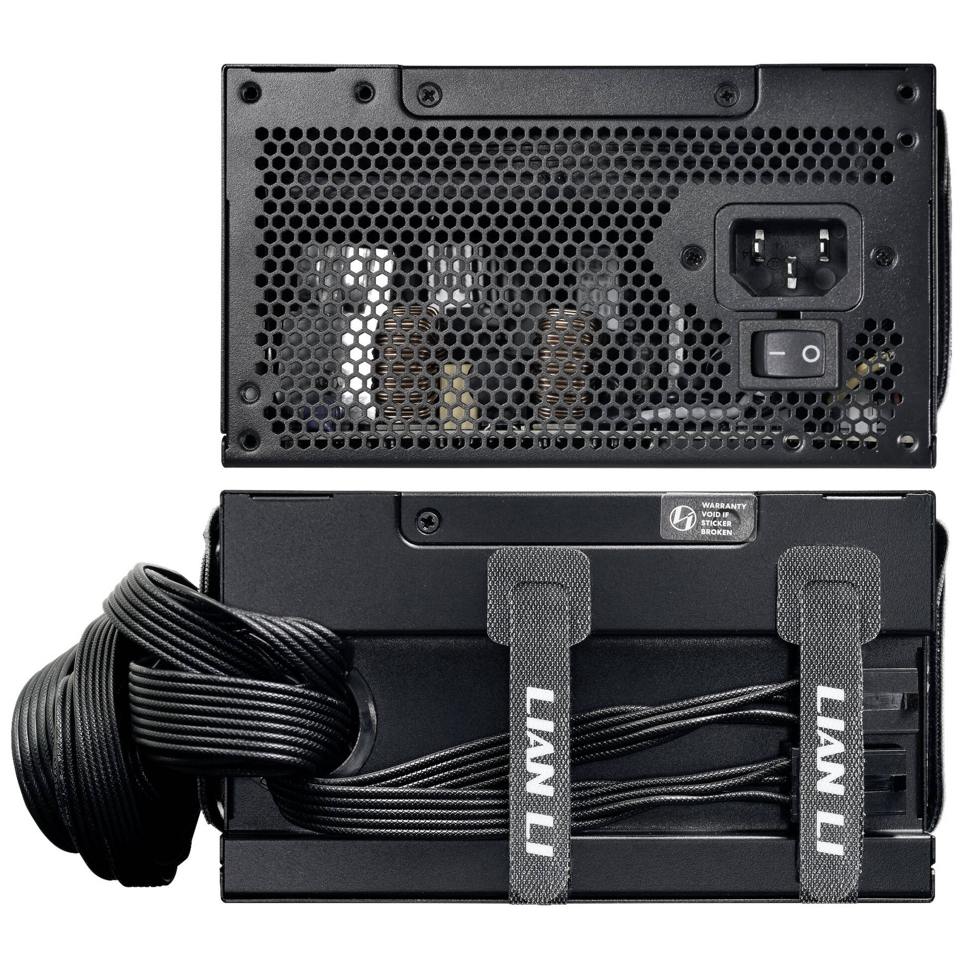 Lian Li RB Series 80 PLUS Bronze Power Supply, semi-modular, PCIe 5.1, ATX 3.1 - 650 watts, black