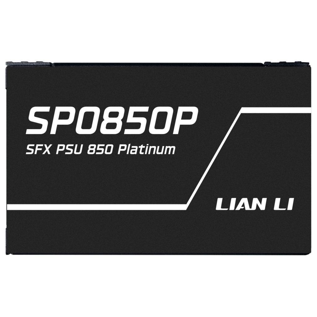 Lian Li SP Series Platinum 80 PLUS Platinum Power Supply, SFX, fully modular, PCIe 5.1, ATX 3.1 - 850 Watts, black