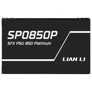 Lian Li SP Series Platinum 80 PLUS Platinum Power Supply, SFX, fully modular, PCIe 5.1, ATX 3.1 - 850 Watts, black