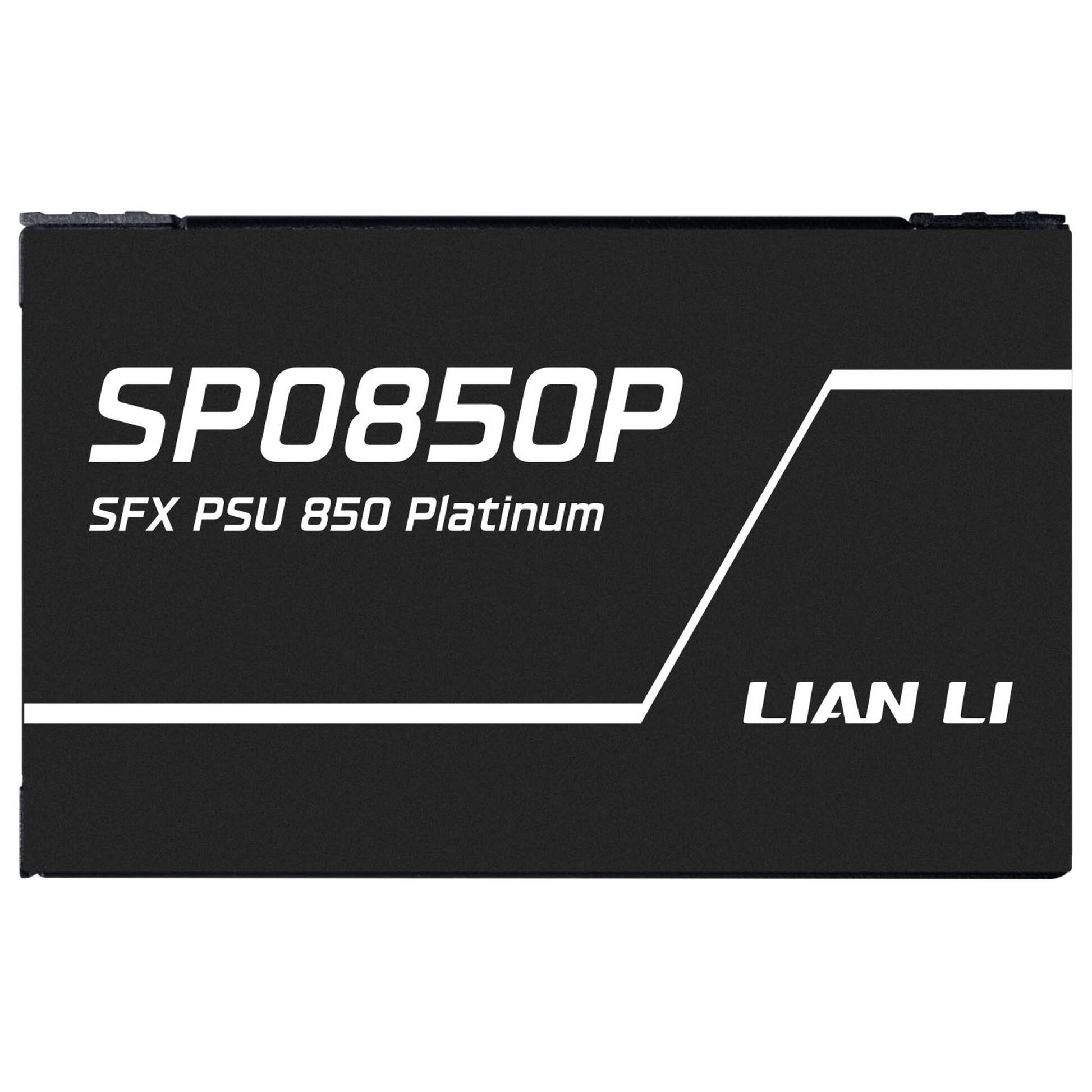 Lian Li SP Series Platinum 80 PLUS Platinum Power Supply, SFX, fully modular, PCIe 5.1, ATX 3.1 - 850 Watts, black