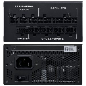 Lian Li SP Series Platinum 80 PLUS Platinum Power Supply, SFX, fully modular, PCIe 5.1, ATX 3.1 - 850 Watts, black