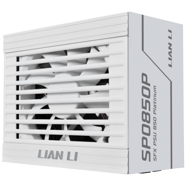 Lian Li SP Series Platinum 80 PLUS Platinum Power Supply, SFX, fully modular, PCIe 5.1, ATX 3.1 – 850 Watts, white