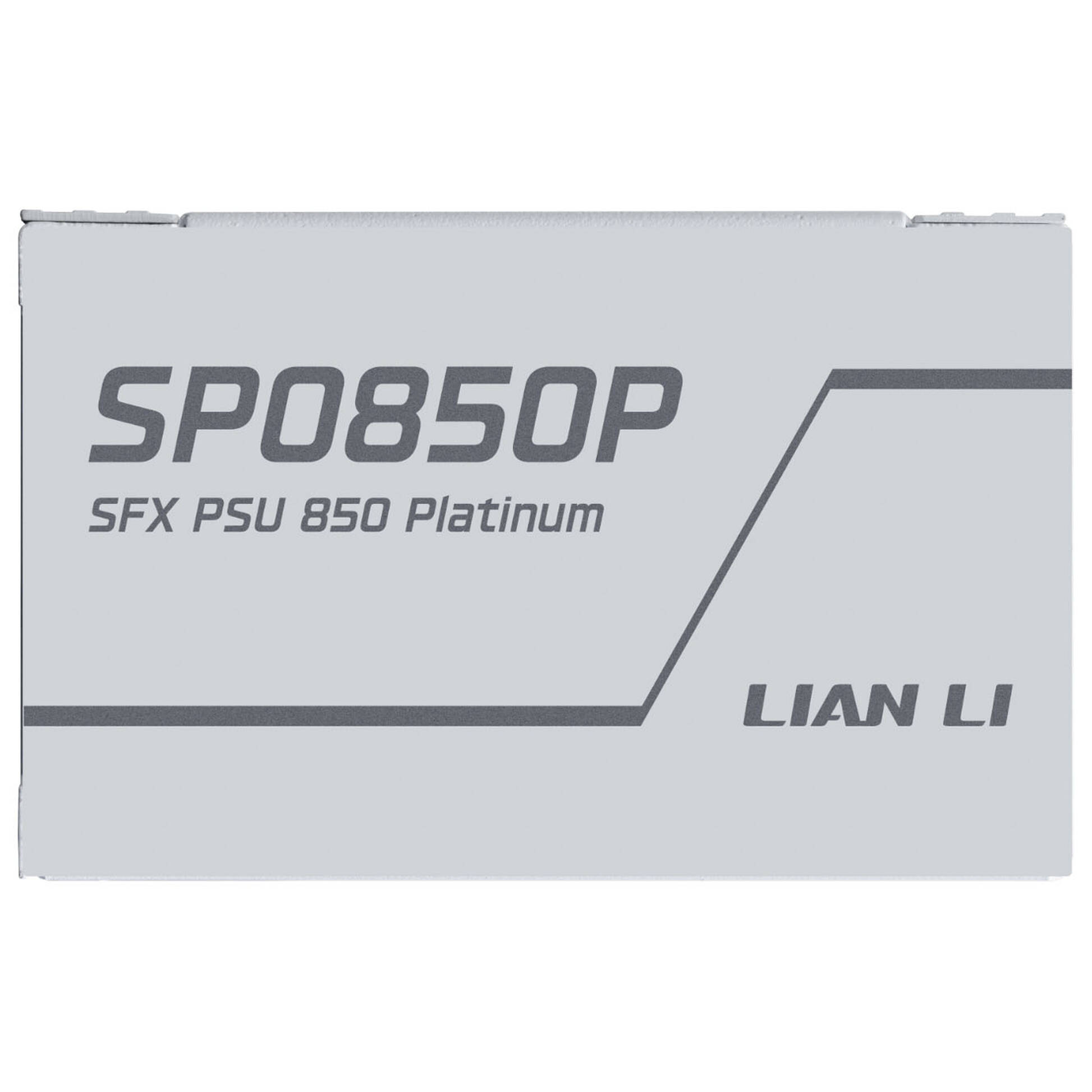 Lian Li SP Series Platinum 80 PLUS Platinum Power Supply, SFX, fully modular, PCIe 5.1, ATX 3.1 - 850 Watts, white