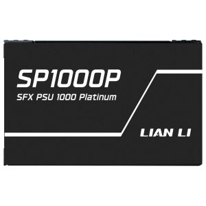Lian Li SP Series Platinum 80 PLUS Platinum Power Supply, SFX, fully modular, PCIe 5.1, ATX 3.1 - 1,000 Watt, black
