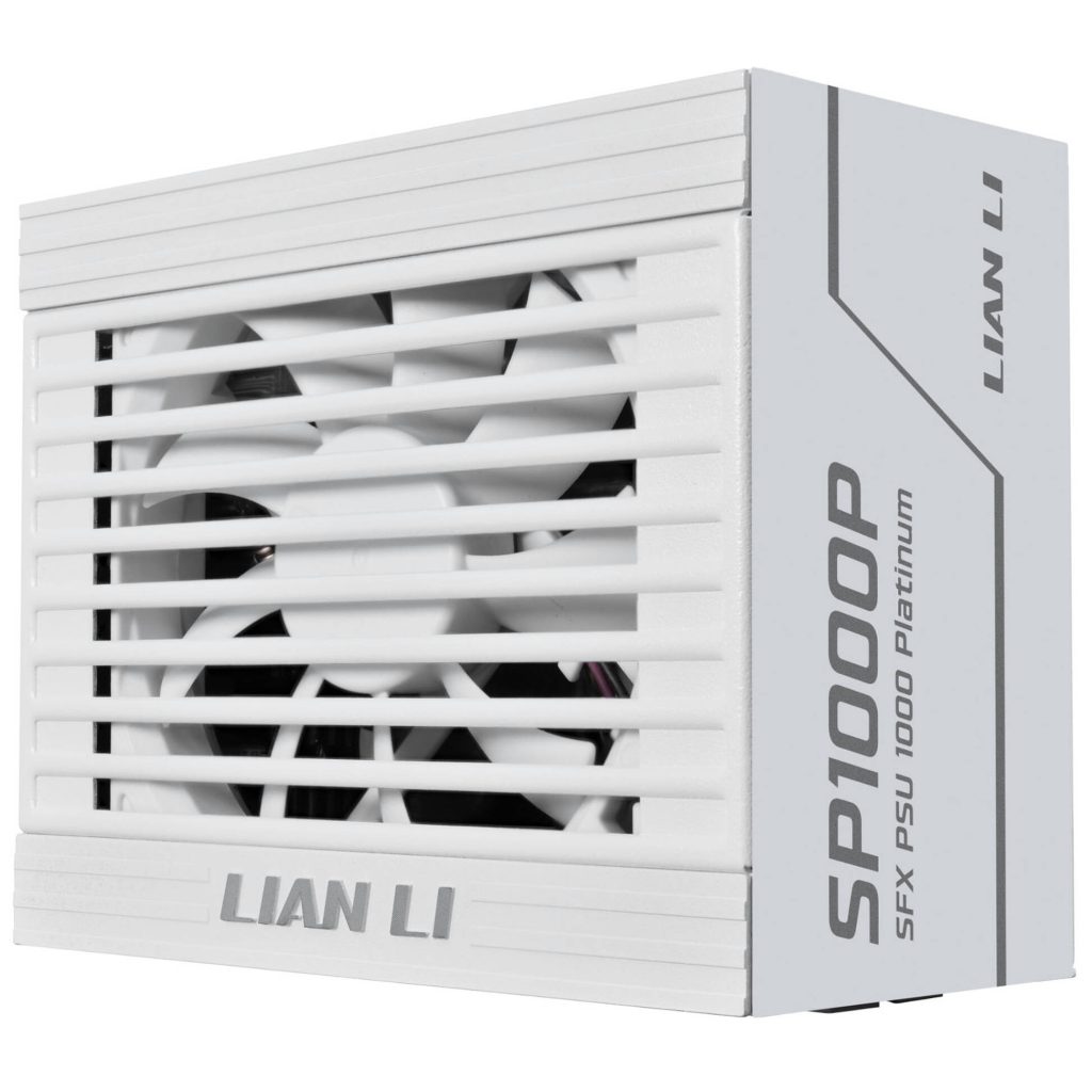 Lian Li SP Series Platinum 80 PLUS Platinum Power Supply, SFX, fully modular, PCIe 5.1, ATX 3.1 - 1,000 Watt, white : image 1