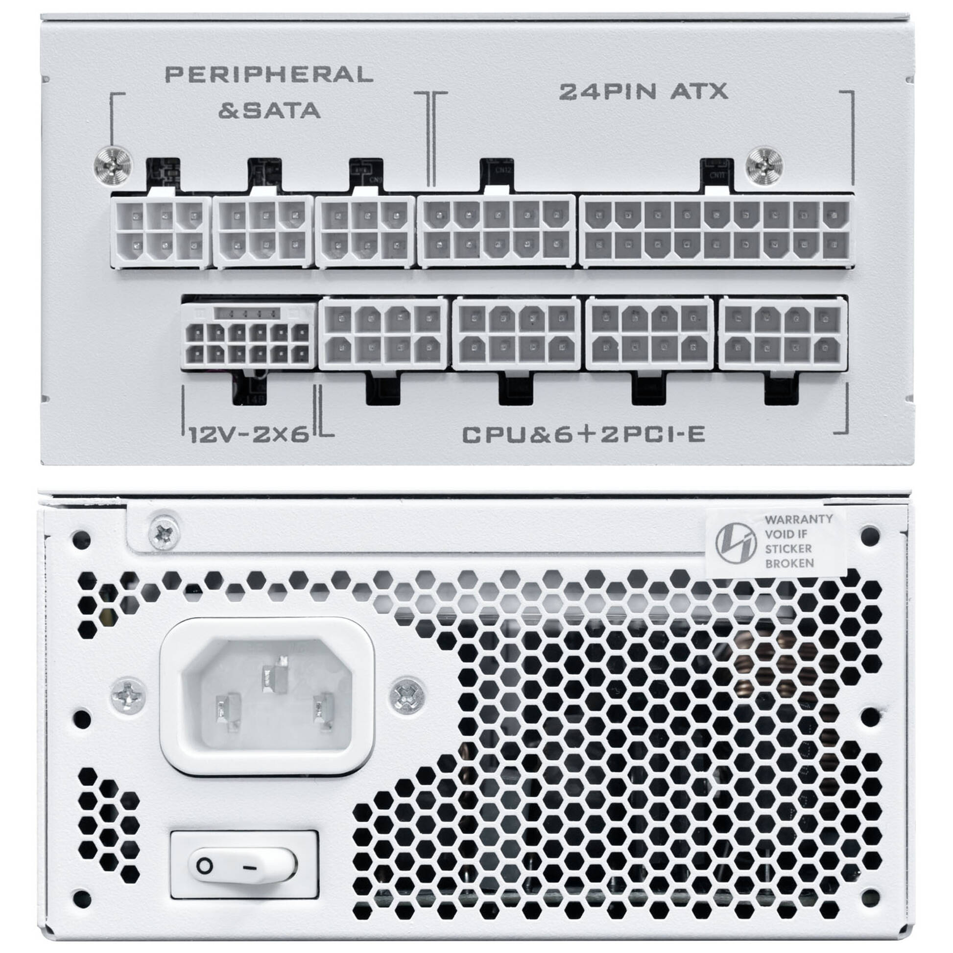 Lian Li SP Series Platinum 80 PLUS Platinum Power Supply, SFX, fully modular, PCIe 5.1, ATX 3.1 - 1,000 Watt, white : image 4