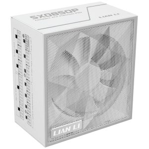 Lian Li SX Series 80 PLUS Platinum power supply, fully modular, PCIe 5.1, ATX 3.1 - 850 watts, white