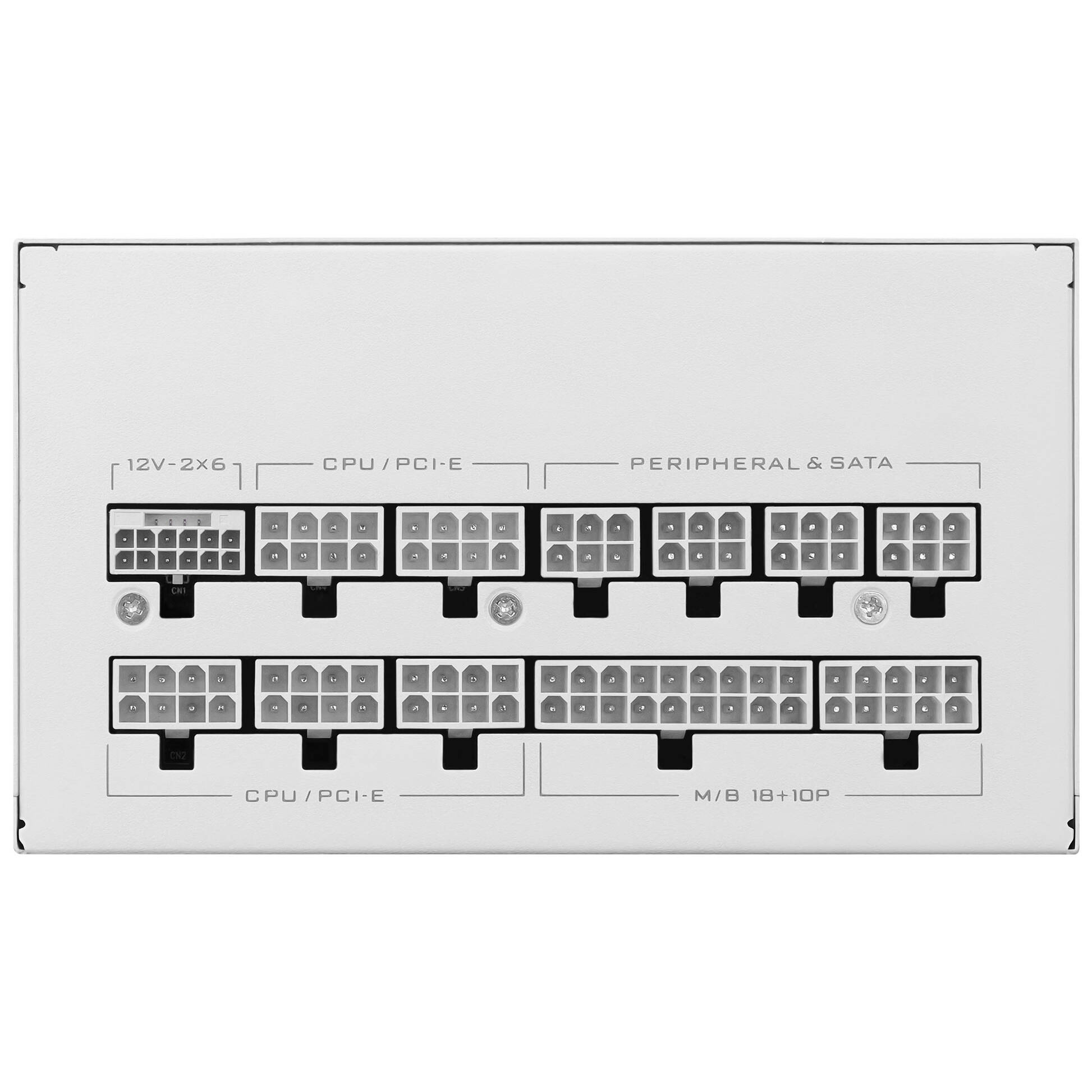 Lian Li SX Series 80 PLUS Platinum power supply, fully modular, PCIe 5.1, ATX 3.1 - 1,000 watts, white