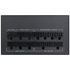 Lian Li SX Series 80 PLUS Platinum Power Supply, fully modular, PCIe 5.1, ATX 3.1 - 1,200 Watts, black : image 5