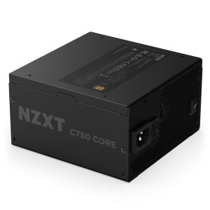 NZXT C750 Core 80 PLUS Gold Power Supply - 750 watts, black