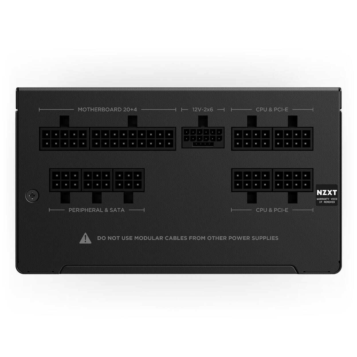 NZXT C750 Core 80 PLUS Gold Power Supply - 750 watts, black
