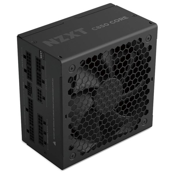 NZXT C850 Core 80 PLUS Gold Power Supply – 850 watts, Black