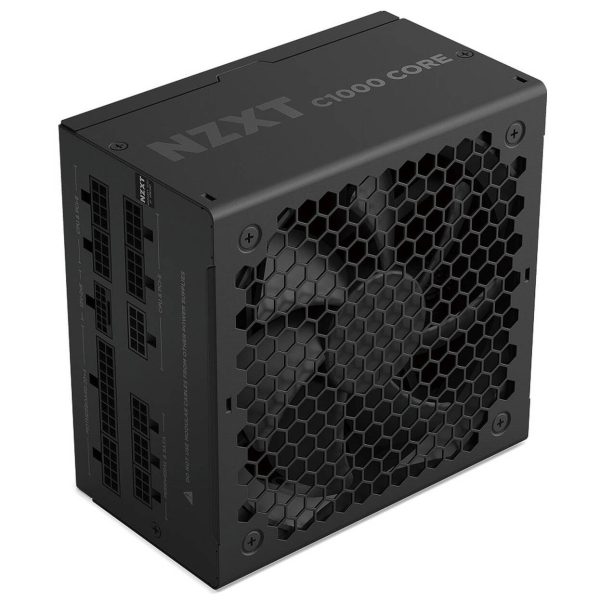 NZXT C1000 Core 80 PLUS Gold Power Supply, PCIe 5.1, ATX 3.1 – 1000 Watts, black