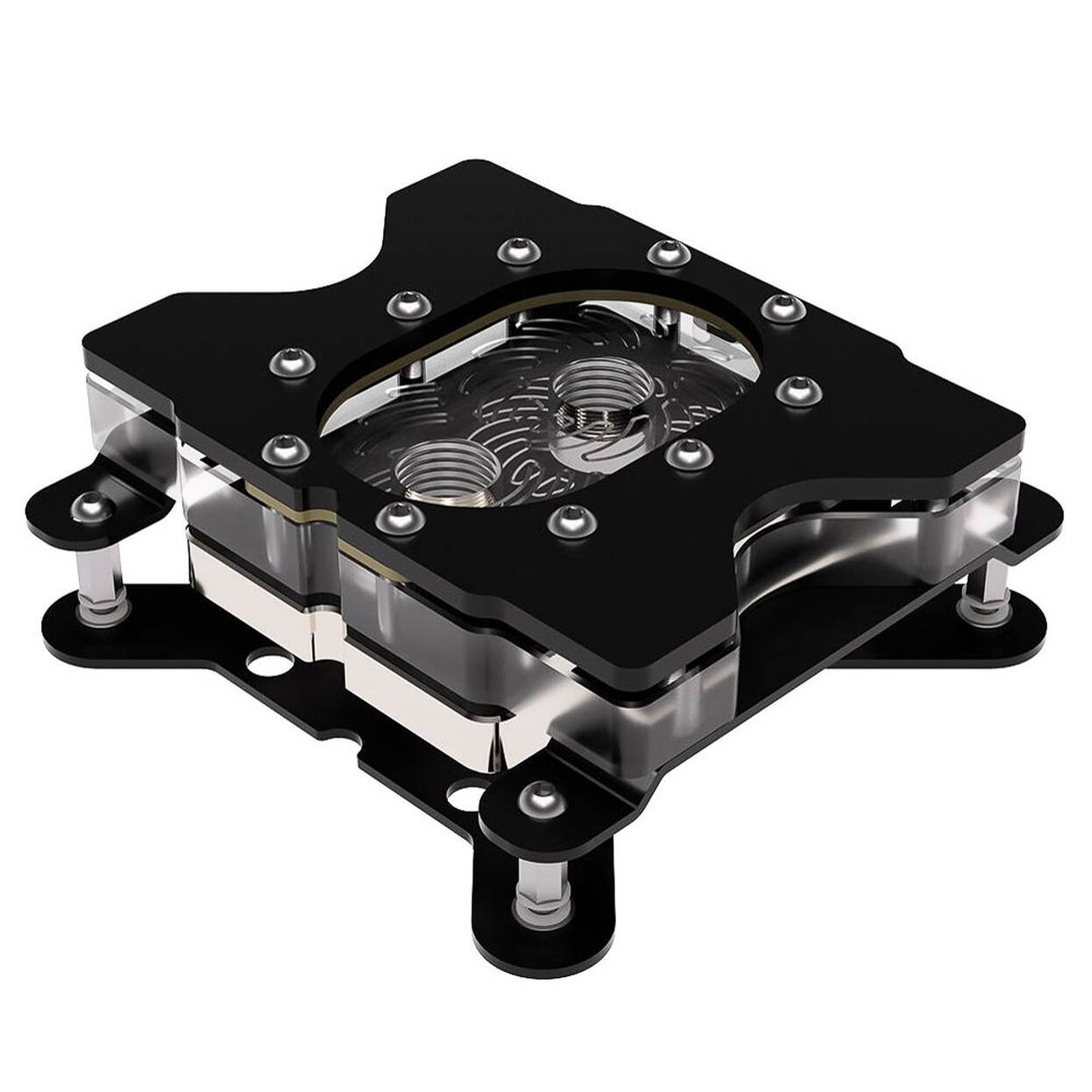 Singularity Computers Plasma 2 Standard CPU Cooler - acrylic
