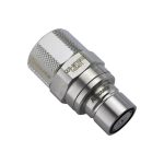 Koolance QD3 Quick Disconnect Straight Male to 13/10mm - no-spill, silver