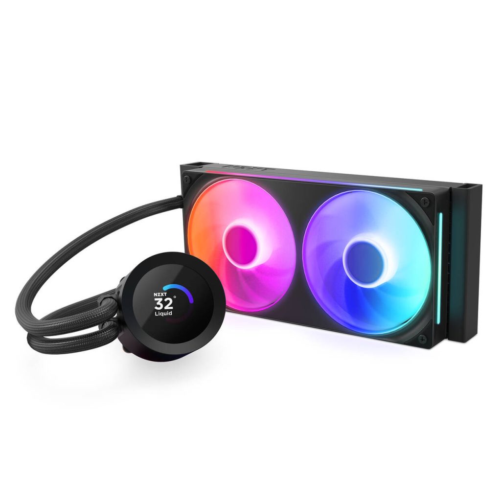 NZXT Kraken Plus 240 RGB AiO Water Cooling - 240mm, black