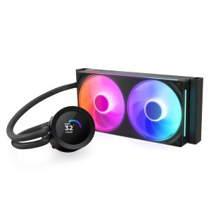 NZXT Kraken Plus 240 RGB AiO Water Cooling - 240mm, black