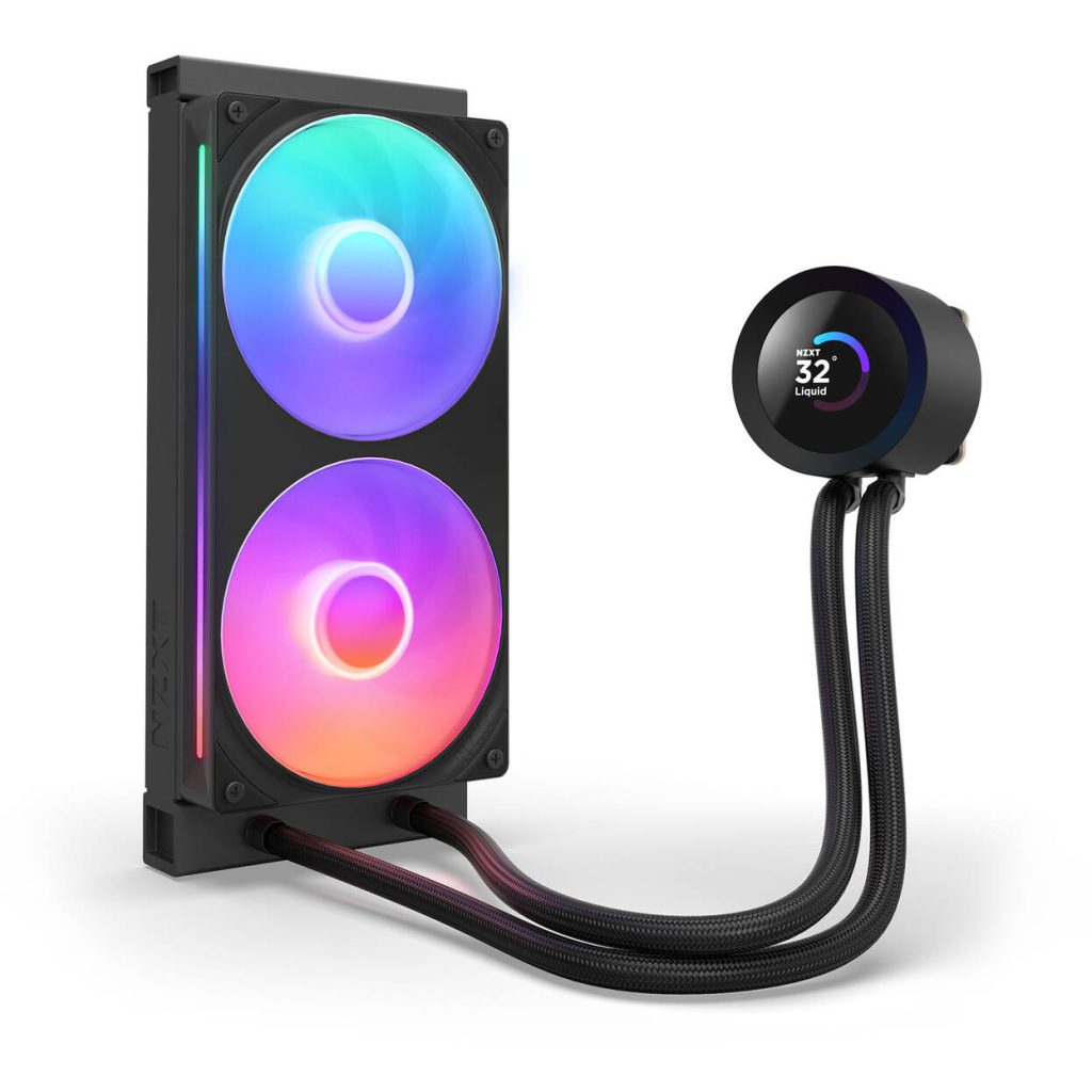 NZXT Kraken Plus 240 RGB AiO Water Cooling - 240mm, black