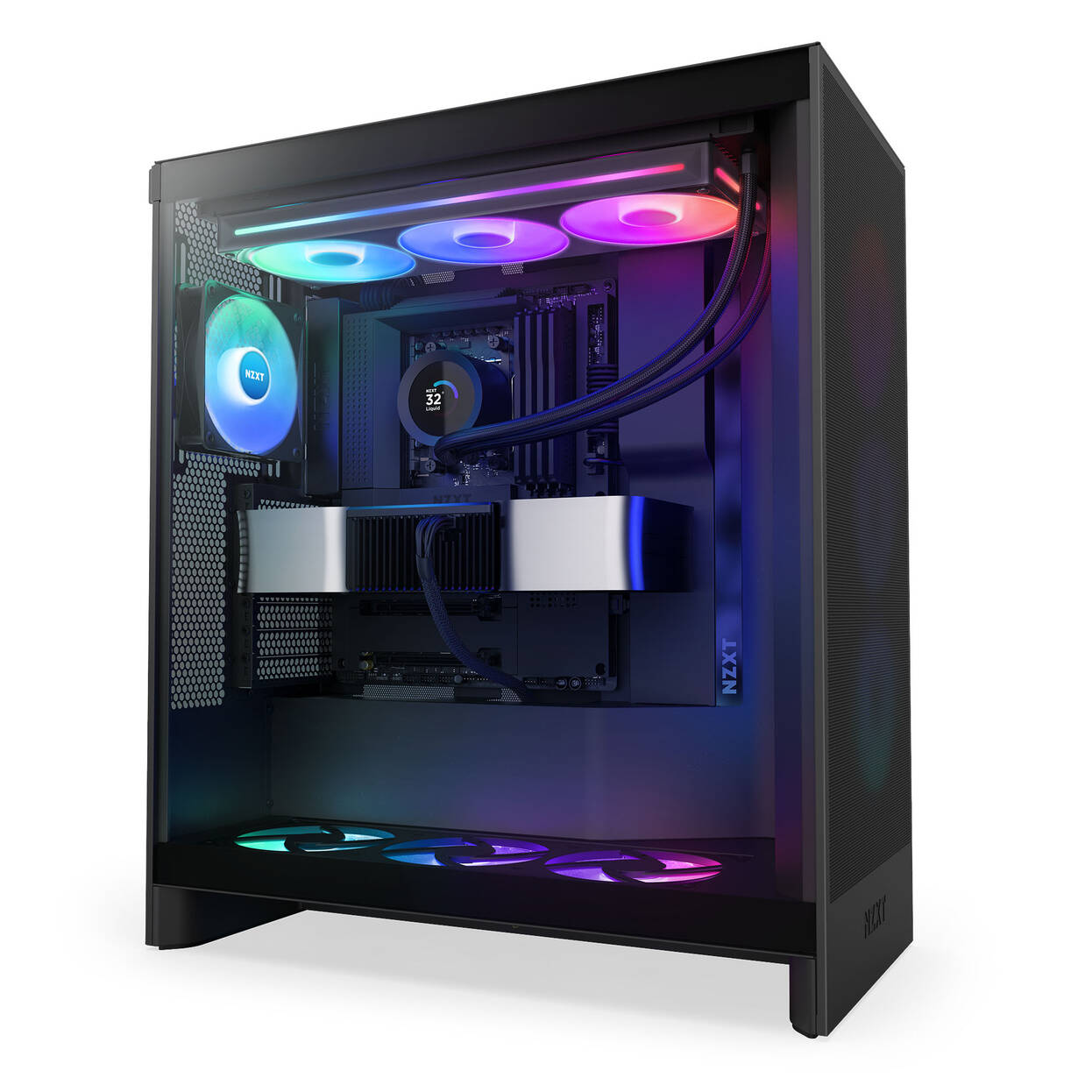 NZXT Kraken Plus 360 RGB AiO Water Cooling - 360mm, black : image 10