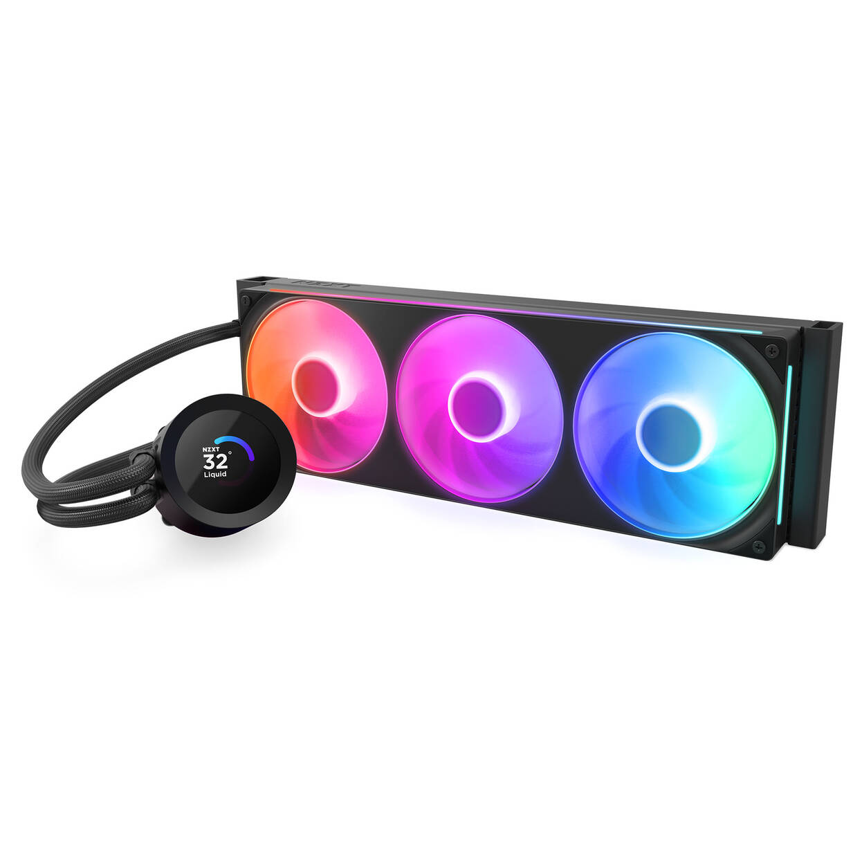 NZXT Kraken Plus 360 RGB AiO Water Cooling - 360mm, black : image 2