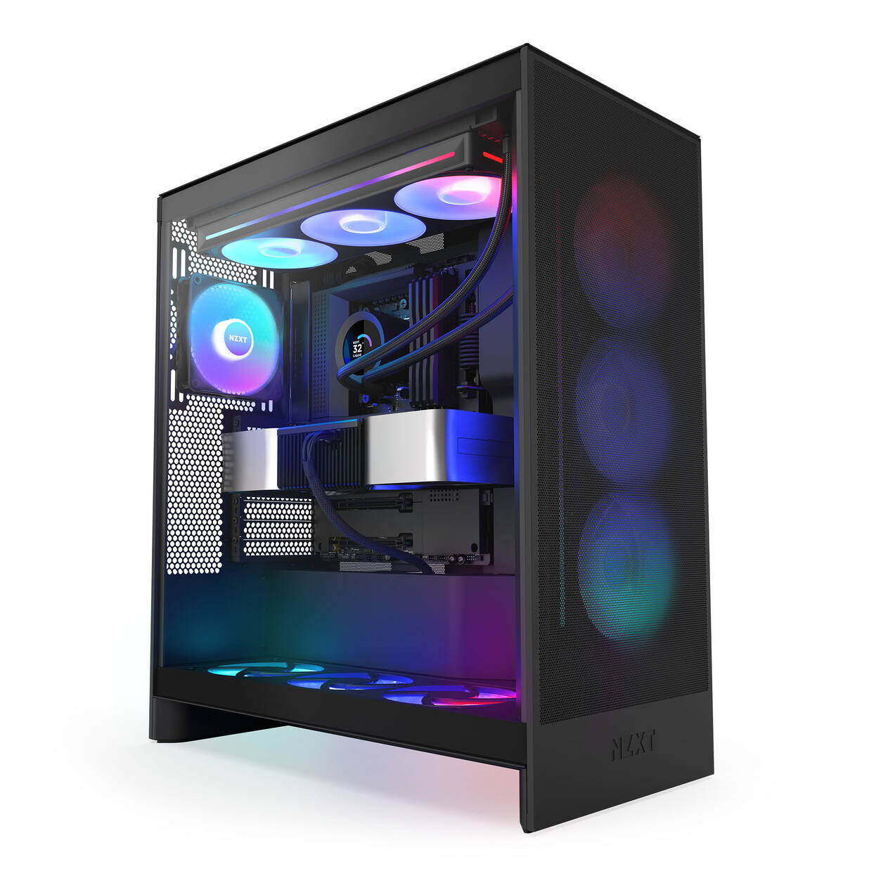 NZXT Kraken Plus 360 RGB AiO Water Cooling - 360mm, black : image 9