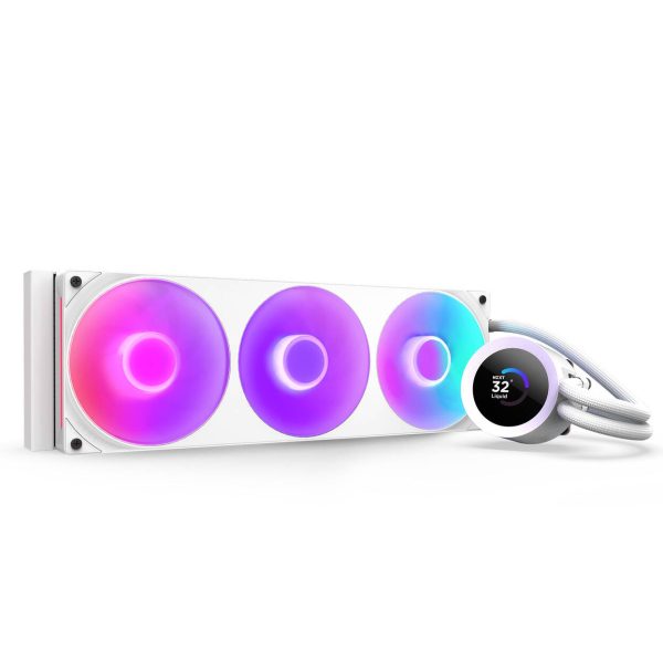 NZXT Kraken Plus 360 RGB AiO Water Cooling – 360mm, white