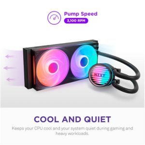 NZXT Kraken Core 240 RGB AiO Water Cooling - 240mm, black