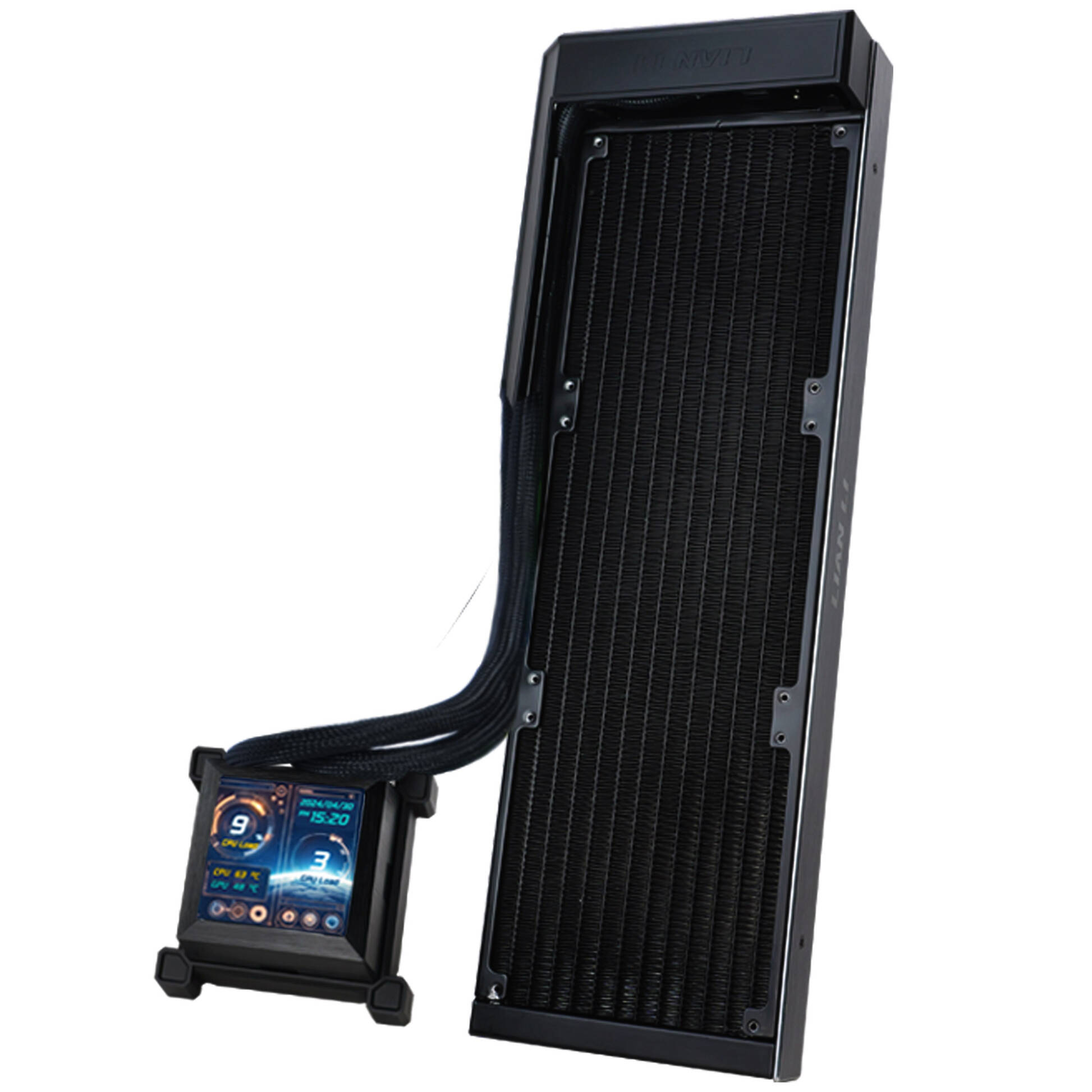 Lian Li HydroShift LCD 360 Fanless Water Cooling, RGB - 360mm, black : image 2