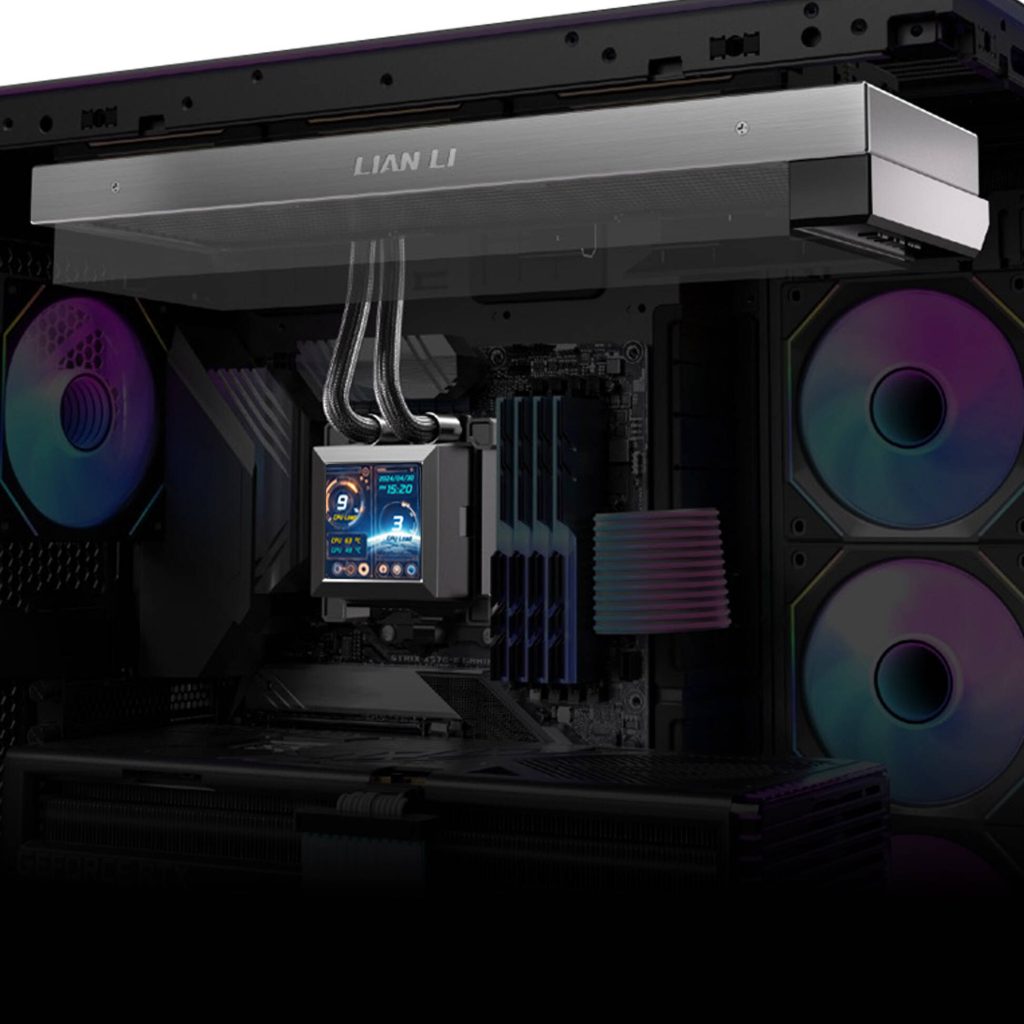 Lian Li HydroShift LCD 360 Fanless Water Cooling, RGB - 360mm, black : image 3