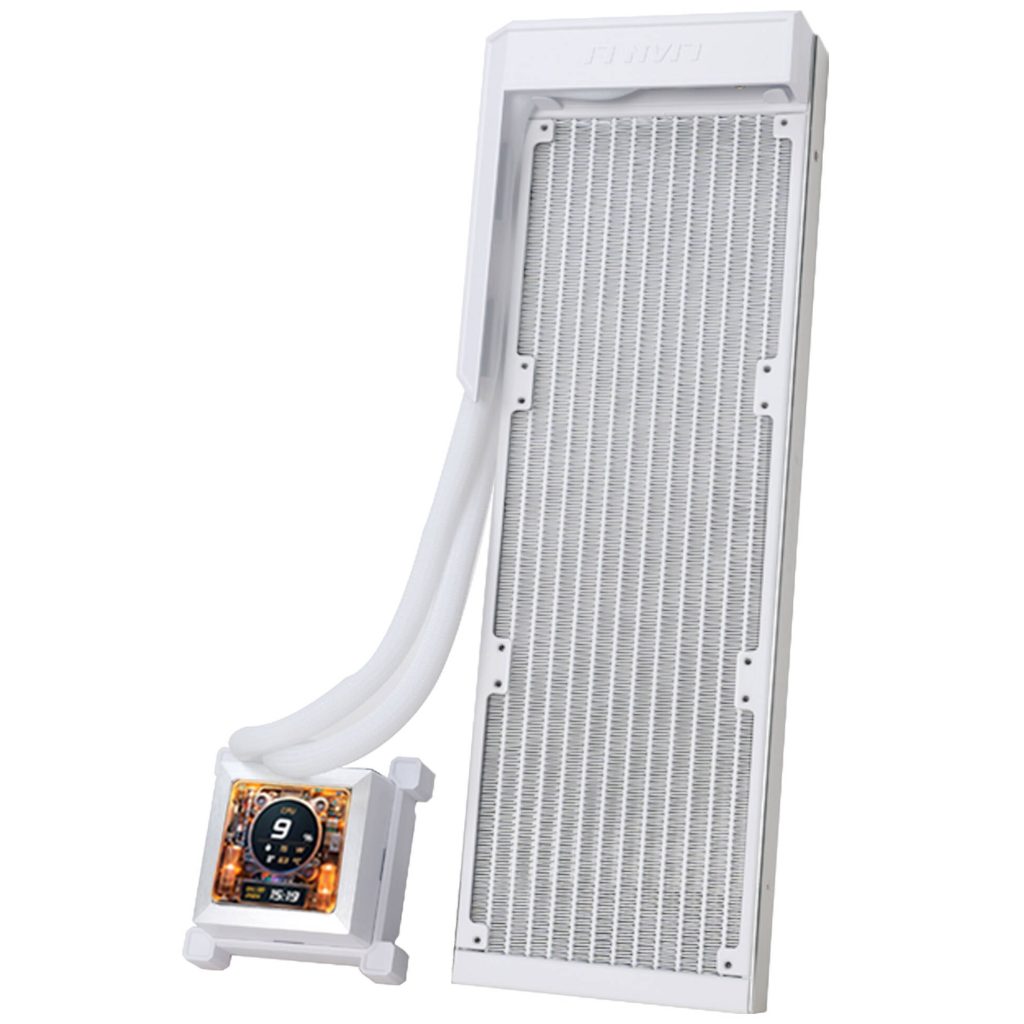 Lian Li HydroShift LCD 360 Fanless Water Cooling, RGB - 360mm, white