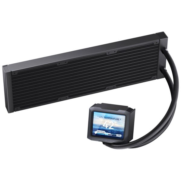 Jonsbo TF3-360SCBN AIO Cooler, ARGB – 360mm, Black