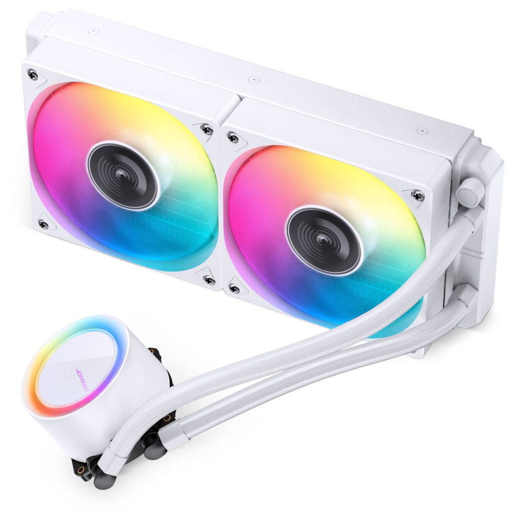 Jonsbo TG-240 AIO Cooler, ARGB - 240mm, White