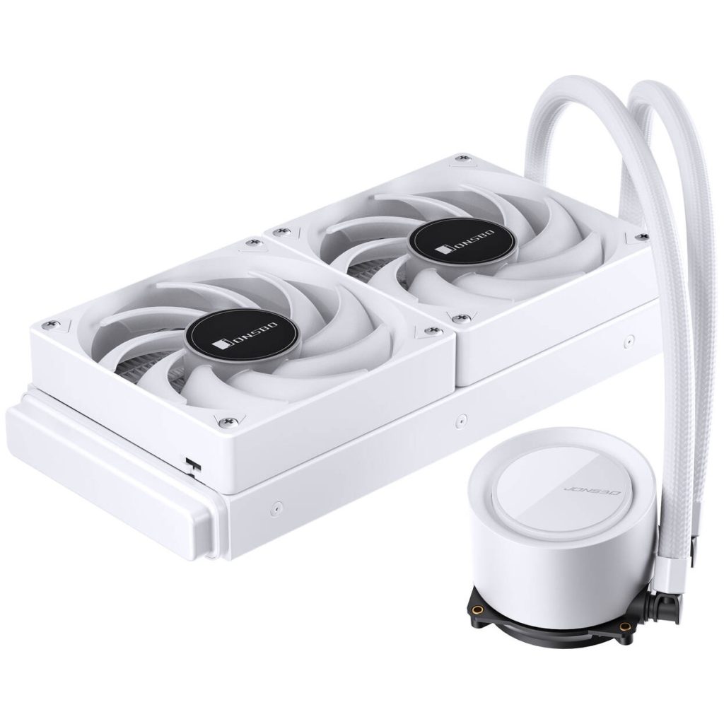 Jonsbo TG-240 AIO Cooler, ARGB - 240mm, White
